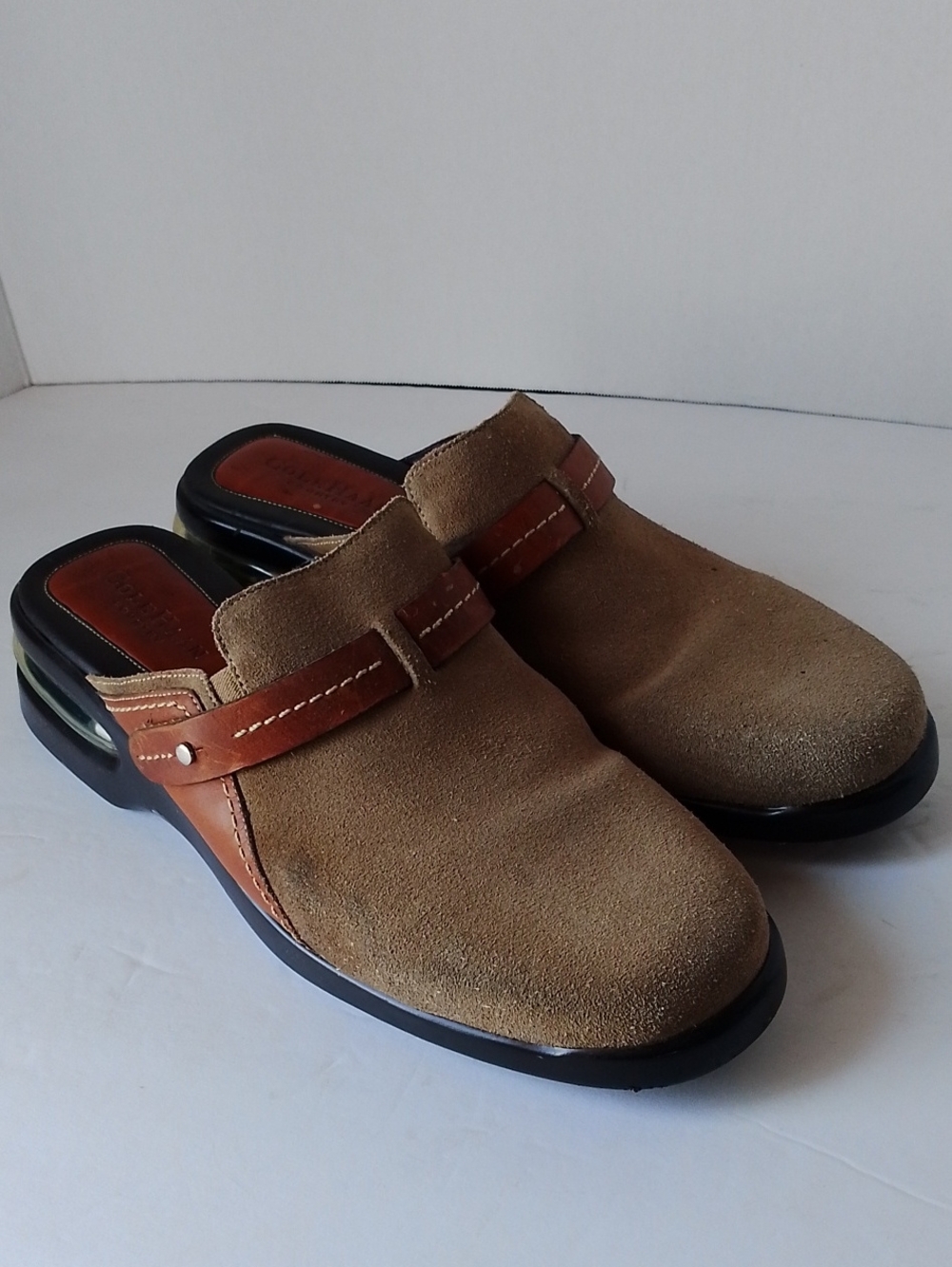 Cole Haan Country Nike Air Clog Tan 9.5 - Picture 2 of 15